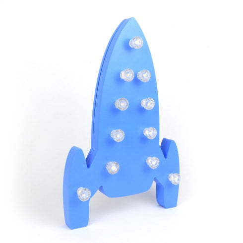 Rocketship Marquee Light